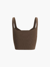 Criss Cross Ribbed Crop Tank Top